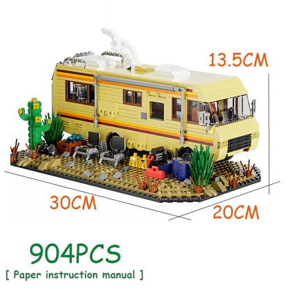 Breaking Bad RV Building Blocks Set – 904 Pieces
