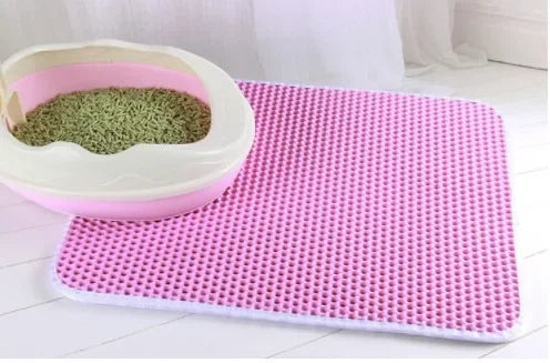 Cat Litter Mat – Double Layer Waterproof Non-Slip