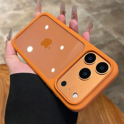 Intelligent Camera Touch Button Crystal Clear iPhone Case