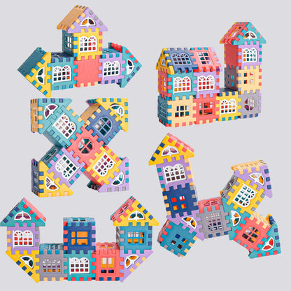 House Building Block Set – Large Scale Simulation Window Design