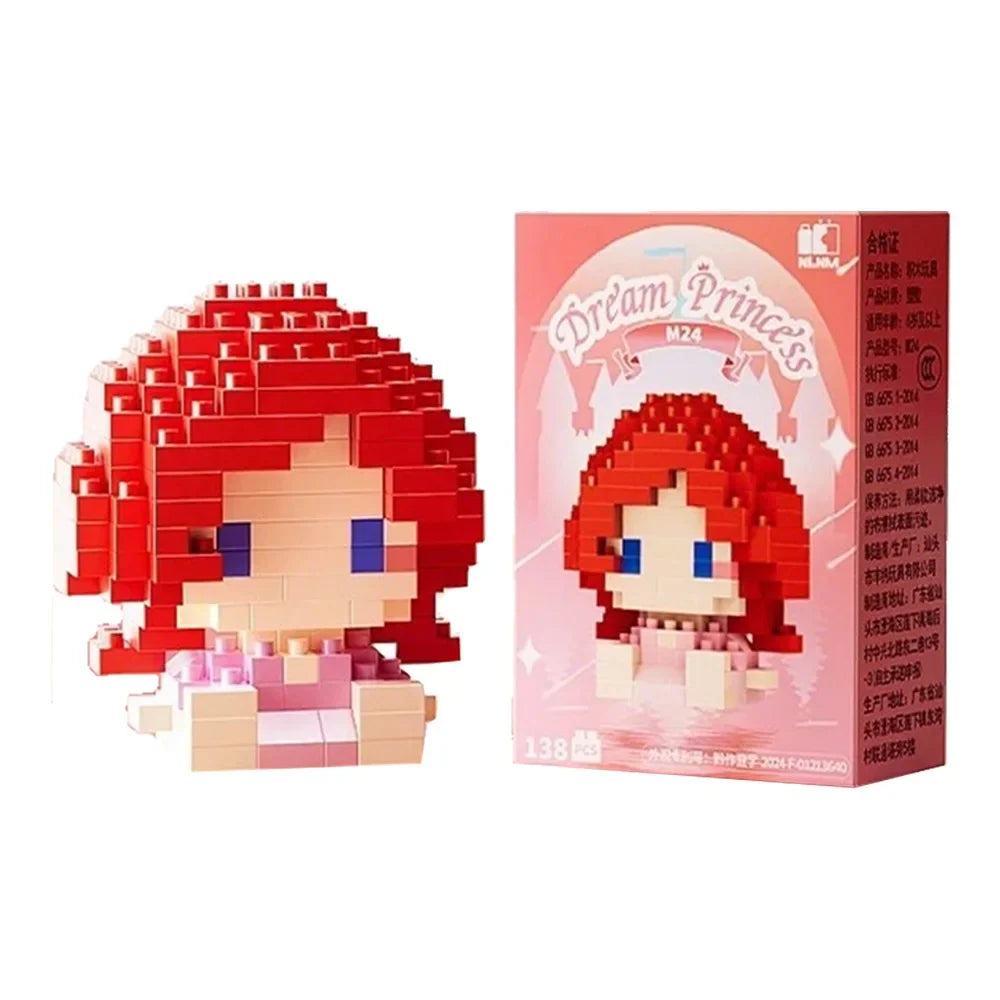 Cartoon Character Mini Building Blocks Set – DIY Brick Figures